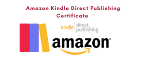 Certificato Amazon Kindle Direct Publishing